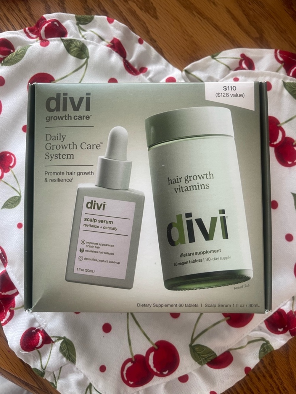 Unopened DIVI daily growth system